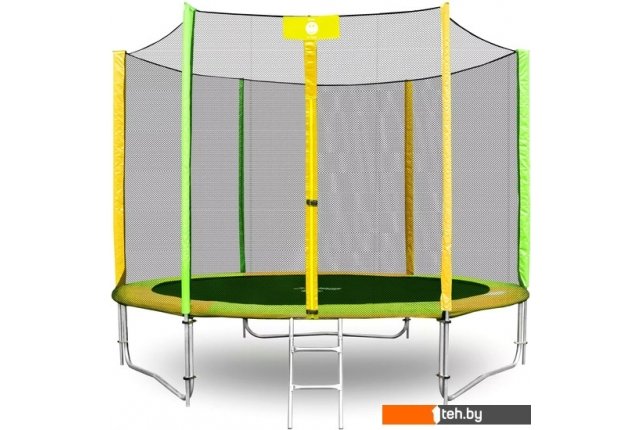 Батуты Alpin ATGY-312 3.12 м с защитной сеткой и лестницей Батуты Alpin ATGY-312 3.12 м с защитной сеткой и лестницей
