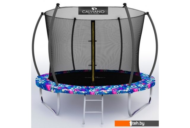 Батуты Calviano Inside Master Smile 312 см - 10ft (внутренняя сетка, с лестницей) Батуты Calviano Inside Master Smile 312 см - 10ft (внутренняя сетка, с лестницей)