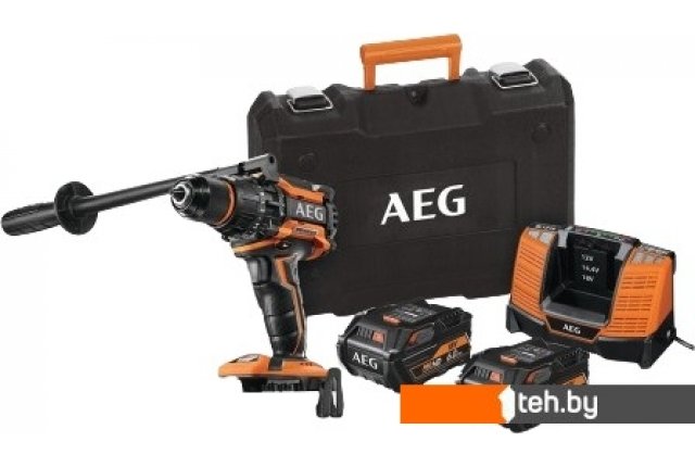 Шуруповерты, гайковерты, электроотвертки AEG Powertools BSB 18BL LI-602C 4935464100 (с 2-мя АКБ 6 Ач, кейс) Шуруповерты, гайковерты, электроотвертки AEG Powertools BSB 18BL LI-602C 4935464100 (с 2-мя АКБ 6 Ач, кейс)