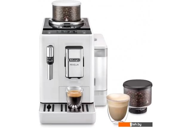 Кофеварки и кофемашины DeLonghi Rivelia EXAM440.35.W Кофеварки и кофемашины DeLonghi Rivelia EXAM440.35.W
