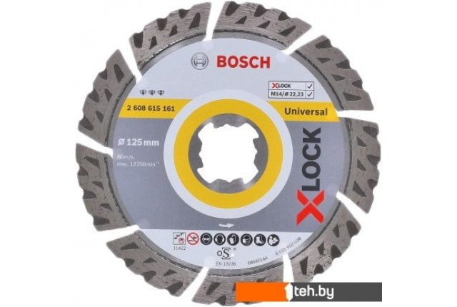 Отрезные диски Bosch X-Lock Best Universal 2608615161 Отрезные диски Bosch X-Lock Best Universal 2608615161