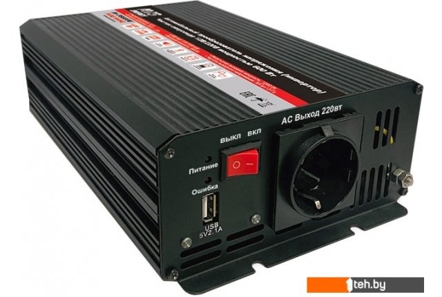 Автомобильные инверторы AVS 12/220V IN-PS600W Автомобильные инверторы AVS 12/220V IN-PS600W