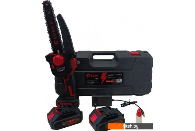 Цепные электро- и бензопилы Edon UNS-21/8BL (с 2-мя АКБ) Цепные электро- и бензопилы Edon UNS-21/8BL (с 2-мя АКБ)