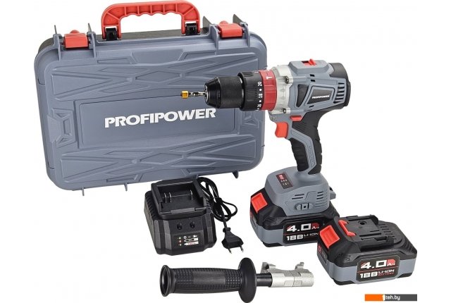 Шуруповерты, гайковерты, электроотвертки Profipower MKDHP-18V (с 2-мя АКБ, кейс) Шуруповерты, гайковерты, электроотвертки Profipower MKDHP-18V (с 2-мя АКБ, кейс)