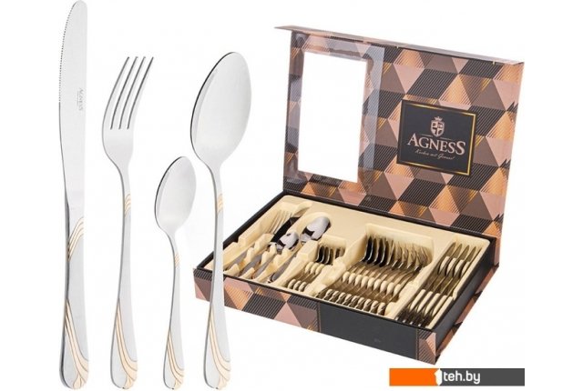 Столовые приборы Agness 942-045 Столовые приборы Agness 942-045