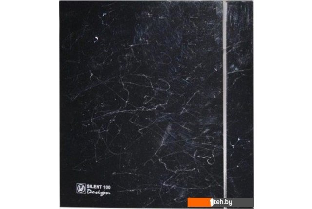 Вытяжная и приточная вентиляция Soler&Palau Silent-100 CHZ Marble Black Design 5210402300-434900 Вытяжная и приточная вентиляция Soler&Palau Silent-100 CHZ Marble Black Design 5210402300-434900