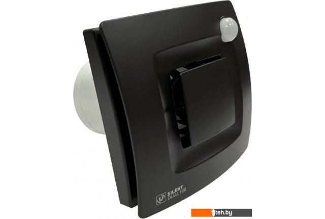 Вытяжная и приточная вентиляция Soler&Palau Silent Dual 100 Matt Black 5210021200 Вытяжная и приточная вентиляция Soler&Palau Silent Dual 100 Matt Black 5210021200