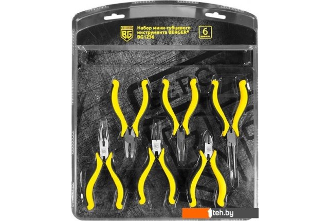 Наборы инструментов Berger BG1236 (6 предметов) Наборы инструментов Berger BG1236 (6 предметов)