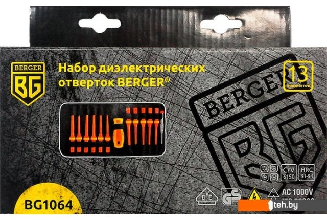 Наборы инструментов Berger BG1064 (13 предметов) Наборы инструментов Berger BG1064 (13 предметов)