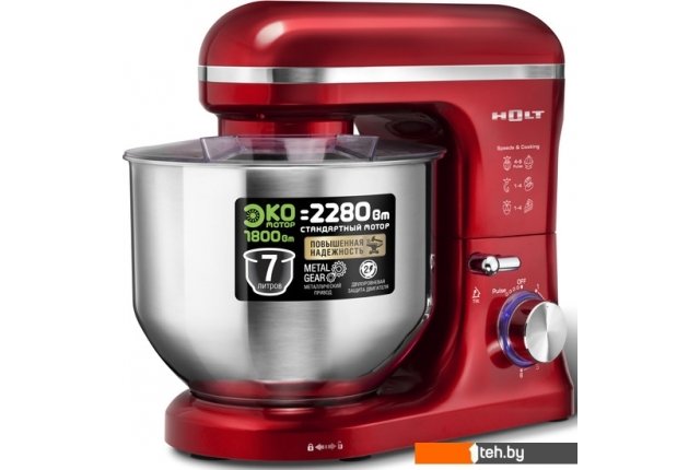 Кухонные комбайны, машины и планетарные миксеры Holt HT-FP-011 Кухонные комбайны, машины и планетарные миксеры Holt HT-FP-011