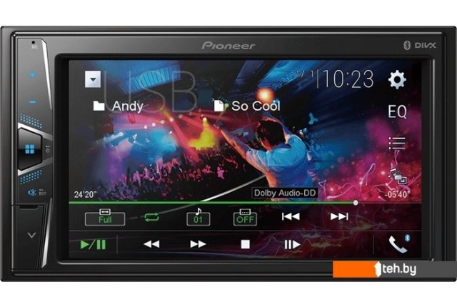 Автомагнитолы Pioneer DMH-G225BT Автомагнитолы Pioneer DMH-G225BT
