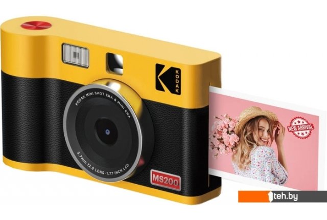 Фотоаппараты Kodak Mini Shot 2 Era MS200Y (желтый) Фотоаппараты Kodak Mini Shot 2 Era MS200Y (желтый)