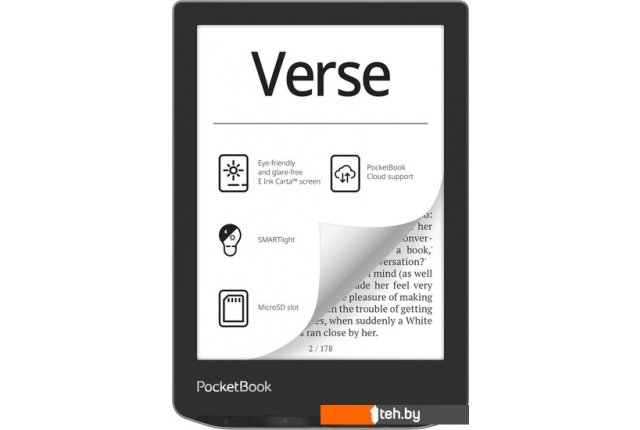 Электронные книги PocketBook 629 Verse Mist Grey Электронные книги PocketBook 629 Verse Mist Grey