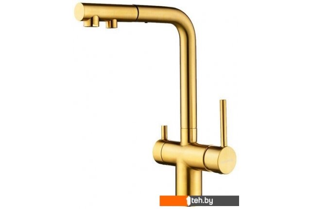 Смесители Paulmark Serpentine Se213222-BG (золото/брашированное золото) Смесители Paulmark Serpentine Se213222-BG (золото/брашированное золото)