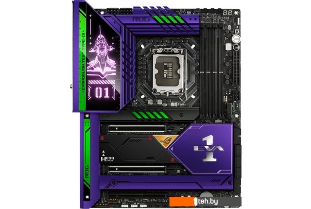 Материнские платы ASUS ROG Maximus Z690 Hero Eva Edition Материнские платы ASUS ROG Maximus Z690 Hero Eva Edition