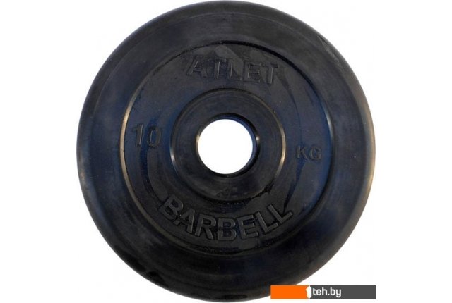 Гантели, гири, штанги MB Barbell Атлет 51 мм (1x10 кг) Гантели, гири, штанги MB Barbell Атлет 51 мм (1x10 кг)