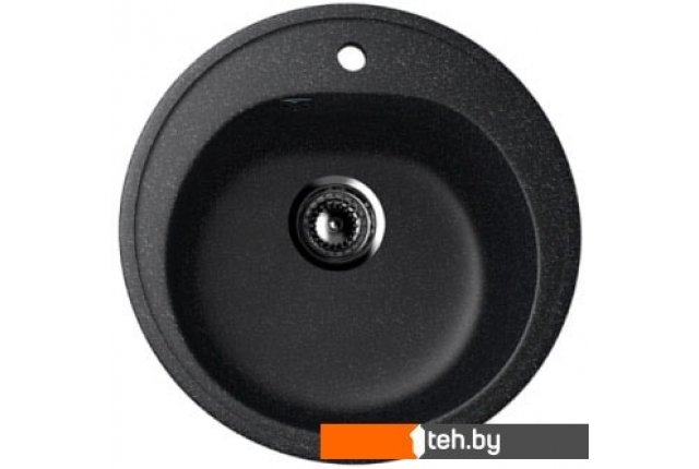 Кухонные мойки Berge BR-5200 (черный матовый) Кухонные мойки Berge BR-5200 (черный матовый)