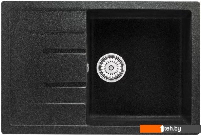 Кухонные мойки Berge BR-7603 (черный матовый) Кухонные мойки Berge BR-7603 (черный матовый)
