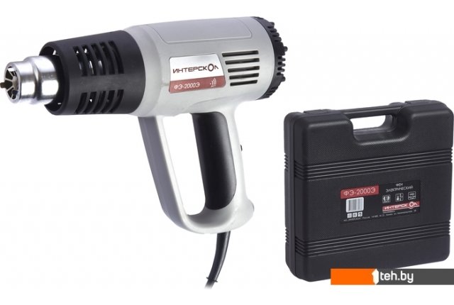 Промышленные фены Интерскол ФЭ-2000Э (с кейсом) Промышленные фены Интерскол ФЭ-2000Э (с кейсом)