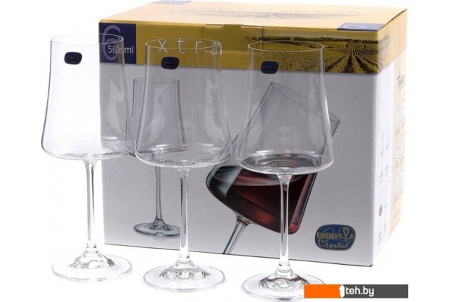 Стаканы, бокалы, рюмки Bohemia Crystal Xtra 40862/560 Стаканы, бокалы, рюмки Bohemia Crystal Xtra 40862/560