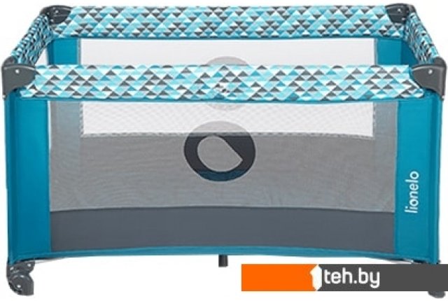 Детские манежи Lionelo Stefi (зеленый/бирюзовый) Детские манежи Lionelo Stefi (зеленый/бирюзовый)