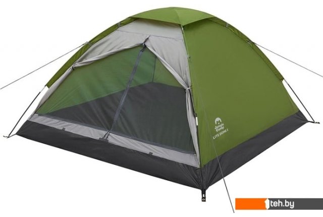 Палатки Jungle Camp Lite Dome 3 (зеленый/серый) Палатки Jungle Camp Lite Dome 3 (зеленый/серый)