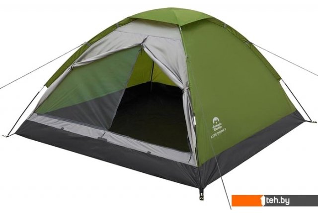 Палатки Jungle Camp Lite Dome 2 (зеленый/серый) Палатки Jungle Camp Lite Dome 2 (зеленый/серый)
