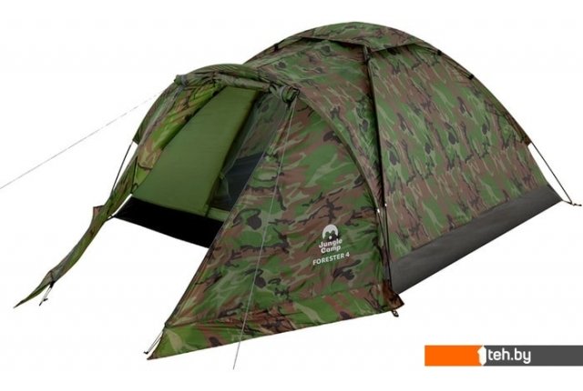 Палатки Jungle Camp Forester 4 (камуфляж) Палатки Jungle Camp Forester 4 (камуфляж)