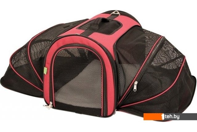Сумки, переноски для животных Triol 0026AL (черный/красный) Сумки, переноски для животных Triol 0026AL (черный/красный)