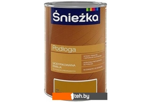 Краски и эмали Sniezka Podloga 2.5 л (светлый орех) Краски и эмали Sniezka Podloga 2.5 л (светлый орех)