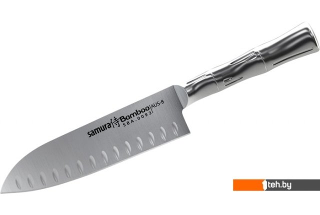 Кухонные ножи, ножницы, овощечистки, точилки Samura Bamboo SBA-0093 Кухонные ножи, ножницы, овощечистки, точилки Samura Bamboo SBA-0093