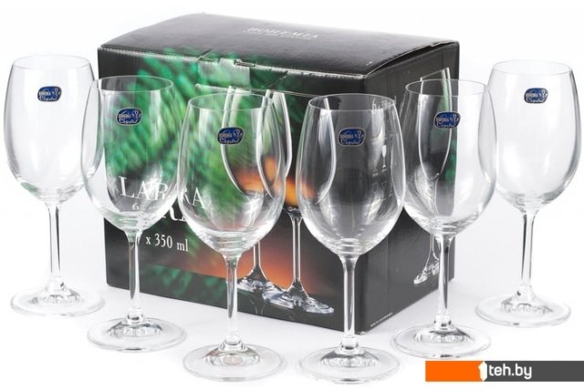 Стаканы, бокалы, рюмки Bohemia Crystal Lara 40415/350 Стаканы, бокалы, рюмки Bohemia Crystal Lara 40415/350