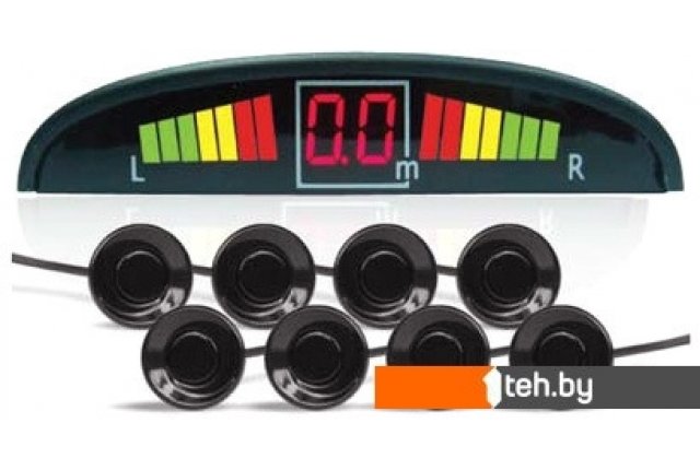 Парковочные радары и камеры заднего вида AVS PS-128 Парковочные радары и камеры заднего вида AVS PS-128