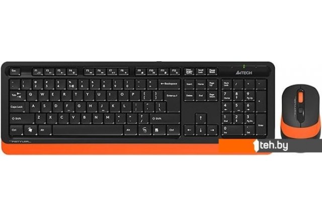 Наборы периферии A4Tech Fstyler FG1010 (черный/оранжевый) Наборы периферии A4Tech Fstyler FG1010 (черный/оранжевый)