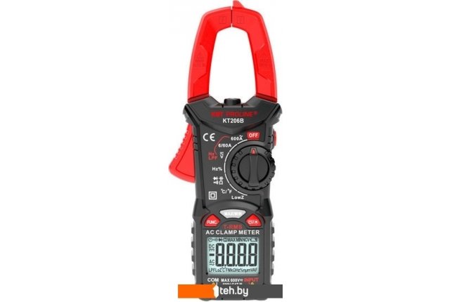 Мультиметры, токовые клещи, индикаторные отвертки КВТ KT206B Мультиметры, токовые клещи, индикаторные отвертки КВТ KT206B
