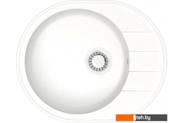 Кухонные мойки Berge BR-6201 (белый матовый) Кухонные мойки Berge BR-6201 (белый матовый)