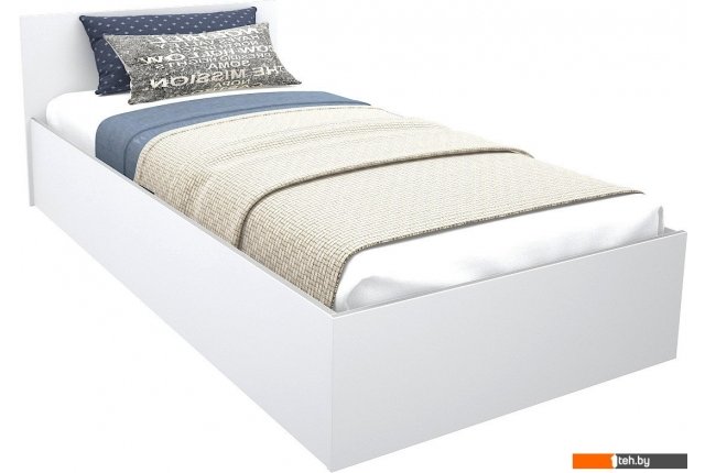 Кровати МДК КР10 100x200/700x1052x2032 (белый) Кровати МДК КР10 100x200/700x1052x2032 (белый)