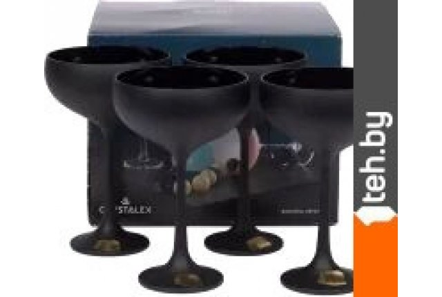 Стаканы, бокалы, рюмки Bohemia Crystal Pralines 40919/D5220/180-4 Стаканы, бокалы, рюмки Bohemia Crystal Pralines 40919/D5220/180-4