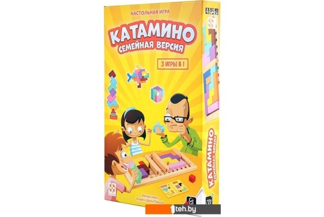 Настольные игры Gigamic Катамино. Семейная версия Настольные игры Gigamic Катамино. Семейная версия