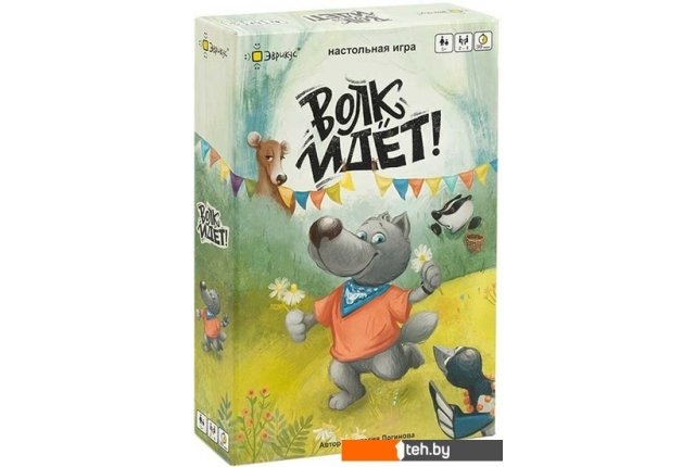 Настольные игры Эврикус Волк идет! BG-12044 Настольные игры Эврикус Волк идет! BG-12044