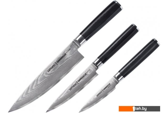 Кухонные ножи, ножницы, овощечистки, точилки Samura Damascus SD-0220 Кухонные ножи, ножницы, овощечистки, точилки Samura Damascus SD-0220