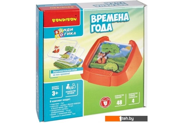 Развивающие игрушки Bondibon Времена года ВВ5079 Развивающие игрушки Bondibon Времена года ВВ5079