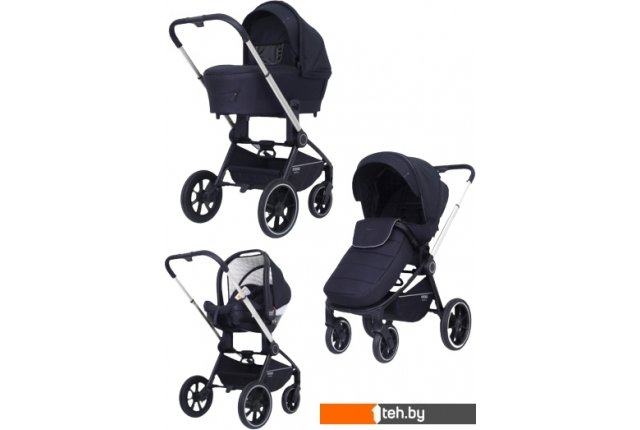 Детские коляски и аксессуары Rant MOWbaby Zoom PU (3 в 1, silver black) Детские коляски и аксессуары Rant MOWbaby Zoom PU (3 в 1, silver black)