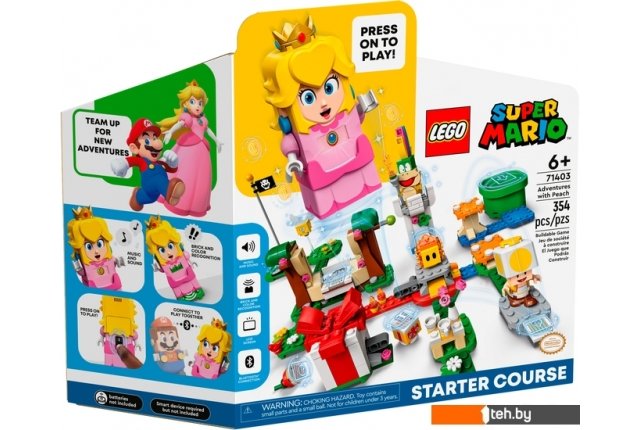 Конструкторы LEGO Super Mario 71403 Приключения вместе с Пич Конструкторы LEGO Super Mario 71403 Приключения вместе с Пич