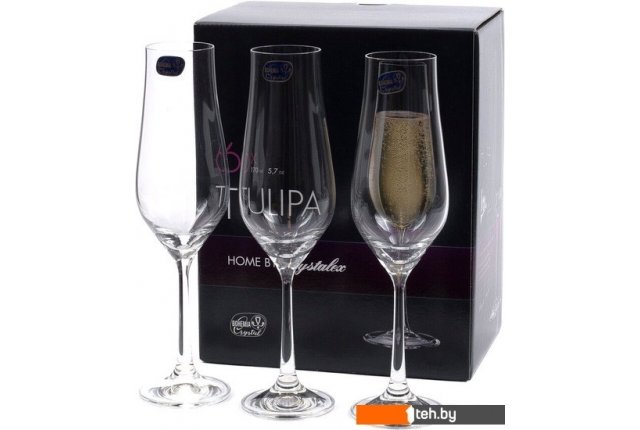 Стаканы, бокалы, рюмки Bohemia Crystal Tulipa 40894/170 Стаканы, бокалы, рюмки Bohemia Crystal Tulipa 40894/170