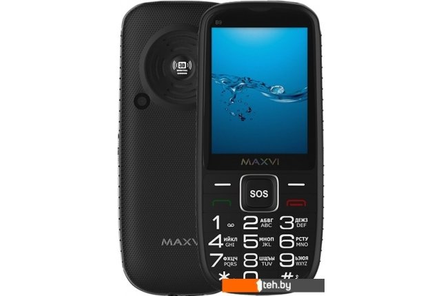 Мобильные телефоны Maxvi B9 (черный) Мобильные телефоны Maxvi B9 (черный)