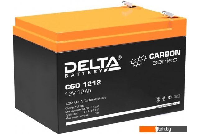 Аккумуляторы для ИБП Delta CGD 1212 (12В/12 А·ч) Аккумуляторы для ИБП Delta CGD 1212 (12В/12 А·ч)