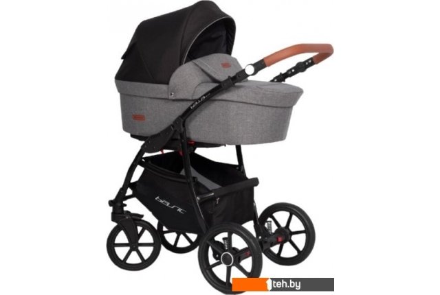 Детские коляски и аксессуары Riko Basic Bella Lux (3 в 1, 01/темно-серый) Детские коляски и аксессуары Riko Basic Bella Lux (3 в 1, 01/темно-серый)