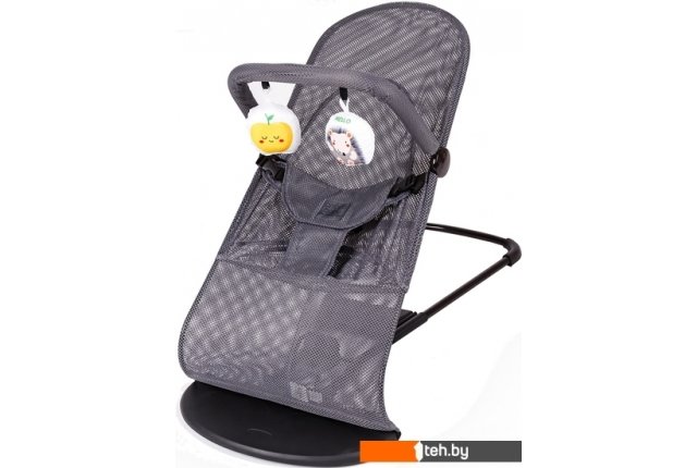 Детские шезлонги и качалки Amarobaby Amarobaby Baby time AB21-25BT/11 (серый) Детские шезлонги и качалки Amarobaby Amarobaby Baby time AB21-25BT/11 (серый)
