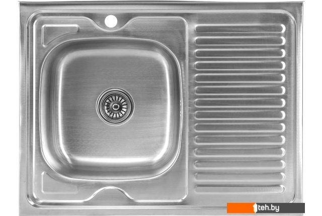 Кухонные мойки Saniteco 8060S-L (с сифоном) Кухонные мойки Saniteco 8060S-L (с сифоном)